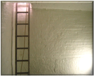 Photograph from the Wessex Water inlet tank repair and refurbishment project delivered by UCL Ltd